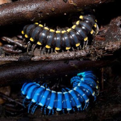  Yellow-Spotted Millipede: Discover This Tiny Wonder With Its Vibrant Colors and Unexpected Strength!